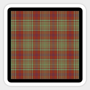 MacGillivray Hunting Ancient Plaid Tartan Scottish Sticker